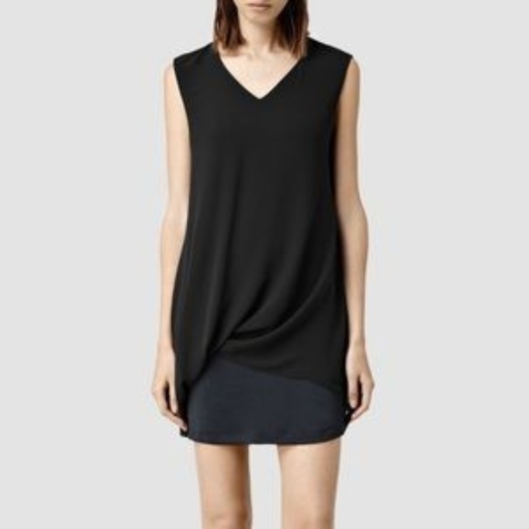 All Saints Dresses & Skirts - All Saints Nocturna Dress Black Sz 6